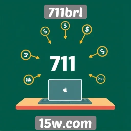 Como funciona o sistema de pagamento do 711brl